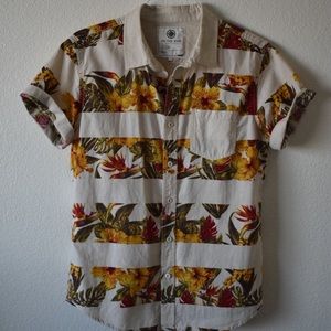 On The Byas floral short sleeve